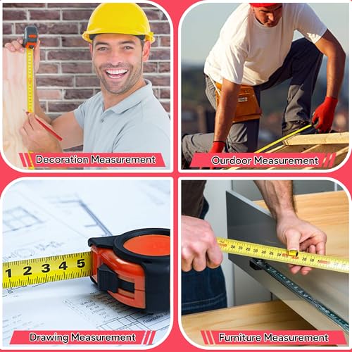 Gossby Tape Measure for Dad - Fathers Day, Birthday, Christmas - Woodworking, Carpenter Tool Gift for Men - Image 4