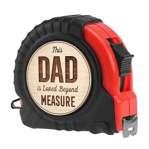 Gossby Tape Measure for Dad - Fathers Day, Birthday, Christmas - Woodworking, Carpenter Tool Gift for Men - Image 1