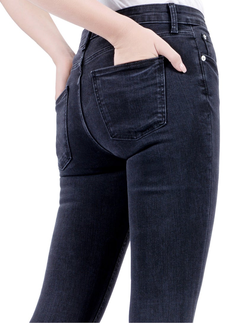 Web Denim Web Denim Women's Stretch Skinny Jeans - Comfort Fit Stylish Denim Pants  - Image 4