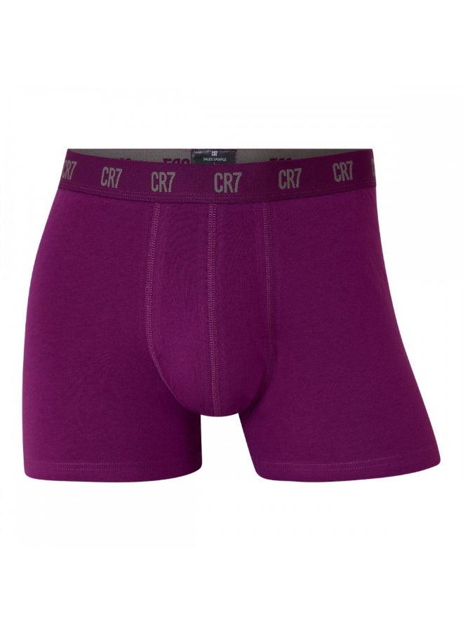 CR7 Men’s 3-Pack Stretch Cotton Trunk Underwear – Breathable, Comfortable, Stylish – Cristiano Ronaldo Signature Waistband - Image 2