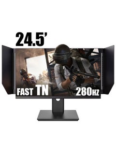 HILUKE 24.5 Inch Full HD 1920 x 1080 280hz 0.3ms Fast TN Gaming Monitor FullHD AMD FreeSync Premium Eye-Care Display Port 1.4,HDMI 2.0 Ports  - Image 2