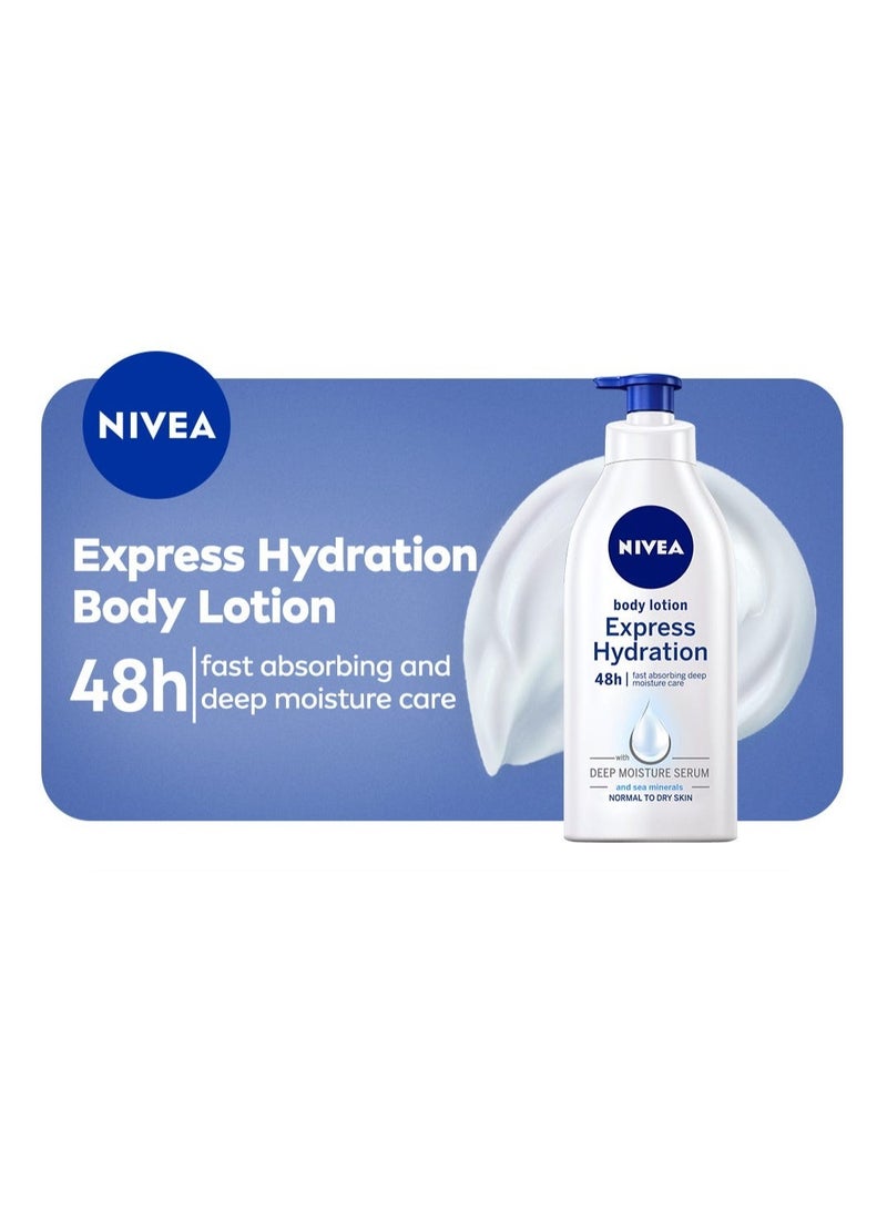 Nivea Express Hydration Body Lotion400 Ml - Image 4