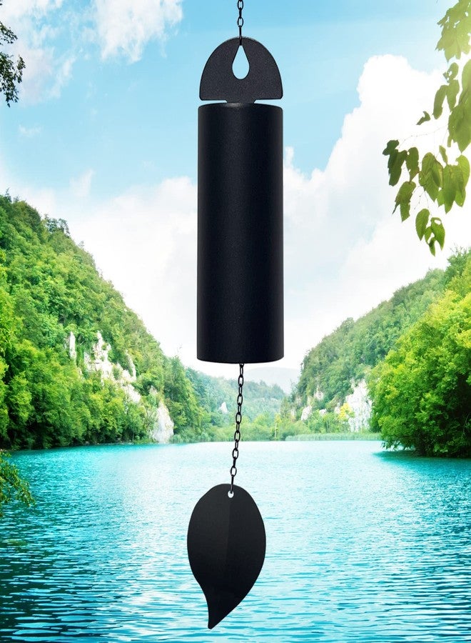 ASDFG Deep Resonance Serenity Bell Large Wind Chimes for Outside Deep Tone Garden Bells Wind Chimes 528 Hz Low Pitch Wind Bell 30 inch (Large) - Image 1
