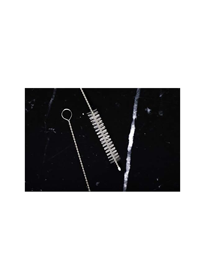 rawnori rawnori 2 Starbucks Straws Cleaning Brush - BPA Free - 2 Heavy Bristle Straw Cleaner for Washing Ss Drink Straws, Tea Pot Spout, Glass Bottles, Mini, Micro, Pipe  - Image 5