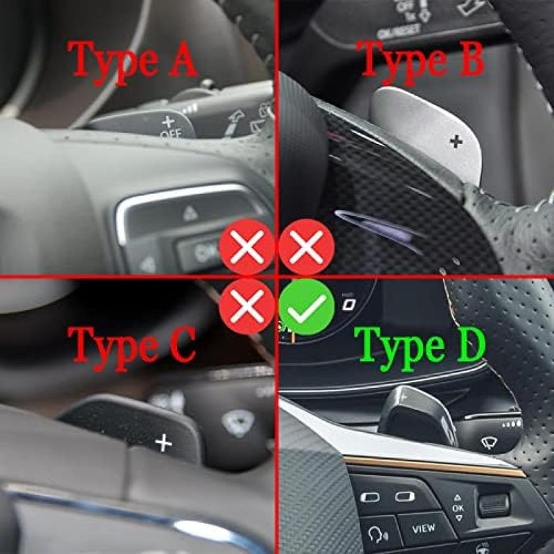 دقات عجلة القيادة لـ Cupra Formentor 2019، و Ateca، و Leon و الهجينة 2020-2022، من سبائك الألومنيوم البرونزية، نمط عصري 3 سم - Image 3