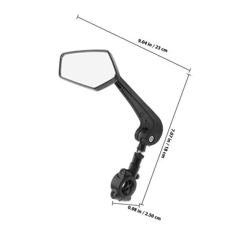 Adjustable 360 Rotatable Bicycle Rearview Mirror for Mountain and Road Bike Handlebars - Image 3