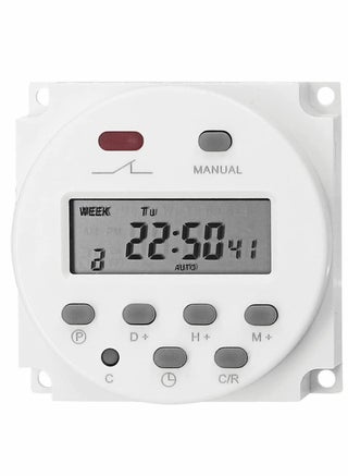 Weekly Digital Programmable Timer Switch Home Appliance Switch timer 16 Independent ON/OFF Programs for Lights Fans Bread Maker Air Conditioner Kitchen Timer Easy control Smart life - pzsku/Z03D38DF0C8985083701EZ/45/_/1697111960/6dd0bcc6-1ada-4c0d-924f-45e4cc7cda61