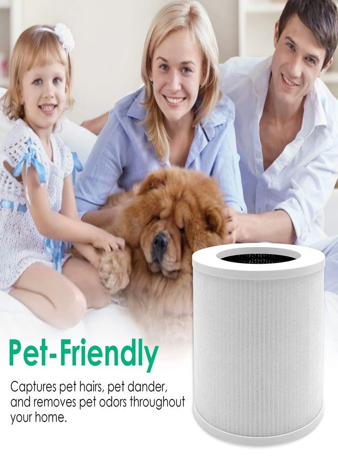 Flintar Core Mini Replacement Filter, Compatible with LEVOIT Core Mini Air Purifier, 3-in-1 H13 Grade Filtration and Activated Carbon Filter, Core Mini-RF, 2-Pack - Image 5