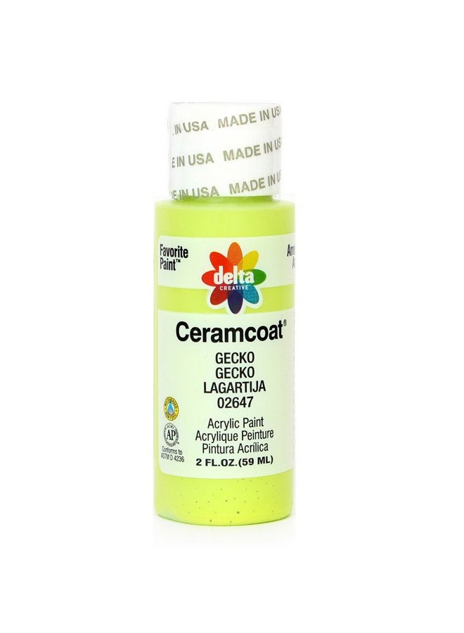 Delta Creative Ceramcoat Acrylic Paint in Assorted Colors (2 oz), 2647, Gecko - Image 1