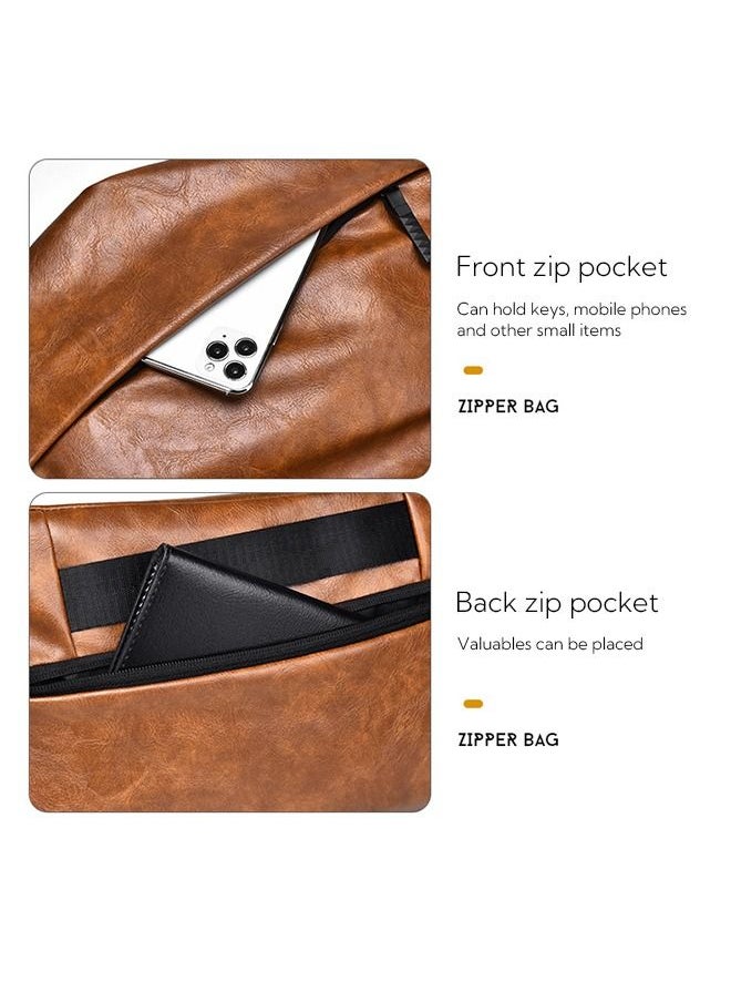Haidue - Man Waterproof Fashion Leisure Single Shoulder Chest Bag - Image 1