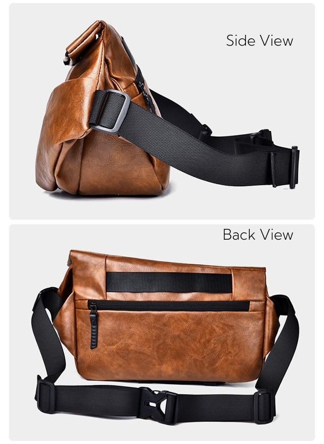 Haidue - Man Waterproof Fashion Leisure Single Shoulder Chest Bag - Image 1