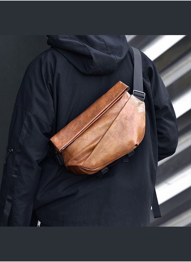 Haidue - Man Waterproof Fashion Leisure Single Shoulder Chest Bag - Image 1