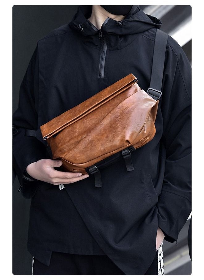 Haidue - Man Waterproof Fashion Leisure Single Shoulder Chest Bag - Image 1