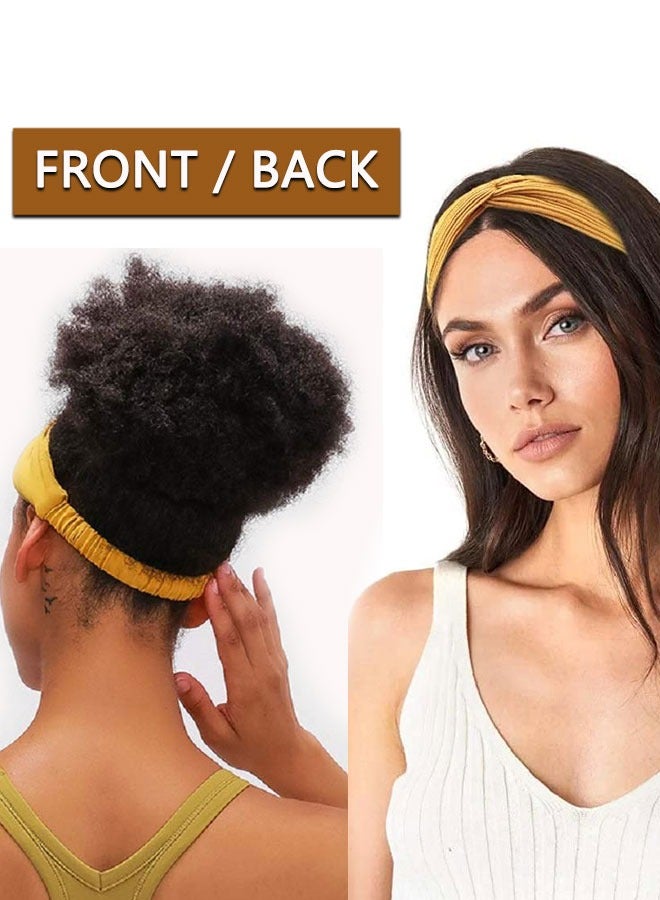 وهاواي 6 Pack Boho Headbands for Women Non Slip Twist Knot Head Bands Headwraps for Wigs Cute Hair Bands Stretchy Fashion Summer Hair Accessories - Image 5