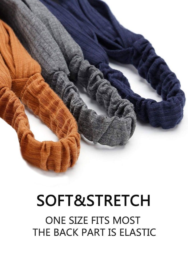 وهاواي 6 Pack Boho Headbands for Women Non Slip Twist Knot Head Bands Headwraps for Wigs Cute Hair Bands Stretchy Fashion Summer Hair Accessories - Image 4