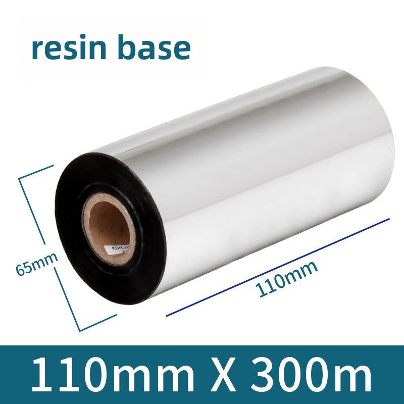 Generic Cherry Blossom Wax Resin Ribbon Custom Thermal Transfer 110*300m resin base 