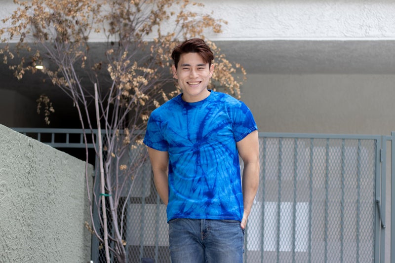 Colortone 100% Cotton Spider Tie Dye T-Shirt for Women and Men, 4X-Large, Spider Royal - Image 3