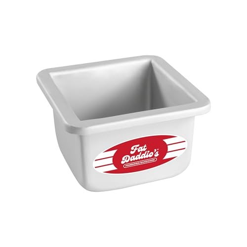 Fat Daddios Anodized Aluminum Square Cake Pan 4 x 3 Inch