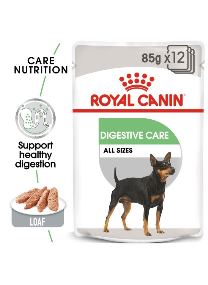 ROYAL CANIN Canine Care Nutrition Digestive Care (WET FOOD - Pouches) 12 x 85g - Image 1