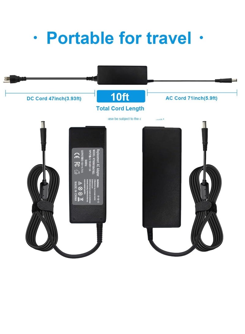 90W 19V 4.74A Power Supply Adapter for HP Pavilion All-in-One Desktop PC + AC Cord - Image 2