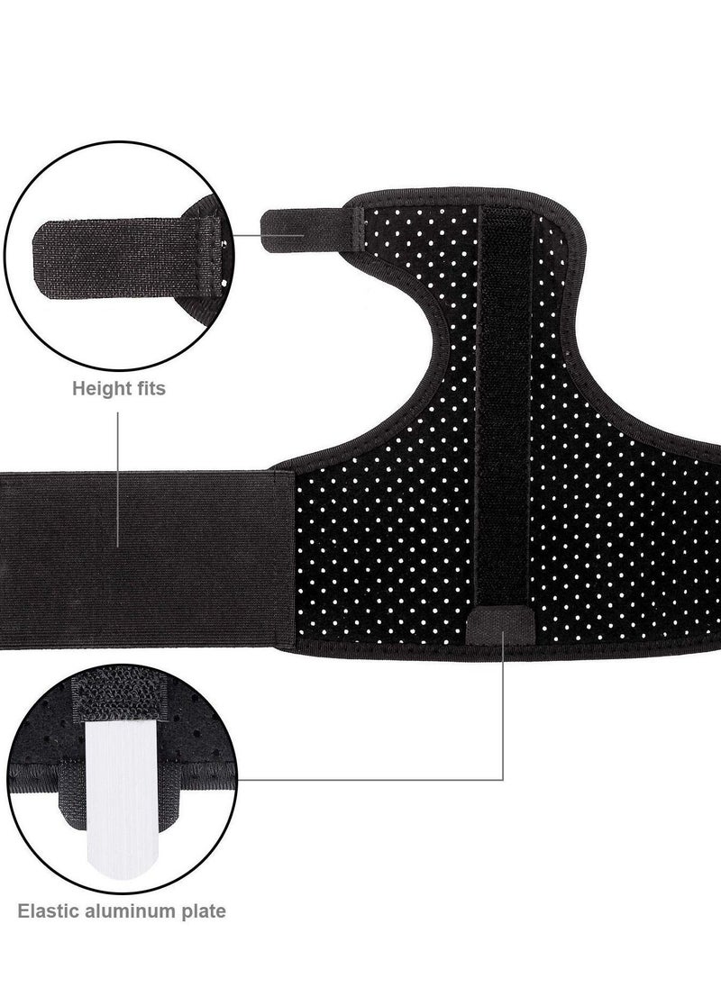 Y&D - Trigger Finger Splint, Support Breathable Wrist and Thumb Fractures Stabilizer Sleeve for Locking, Popping, Bending, Stiffness, Tendon Release, Pain Relief - Image 1