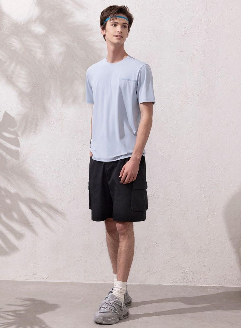 GIORDANO Men's Relaxed Fit Cargo Shorts - Image 2