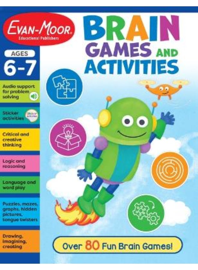 Brain Games and Activities Age 6 - 7 Workbook