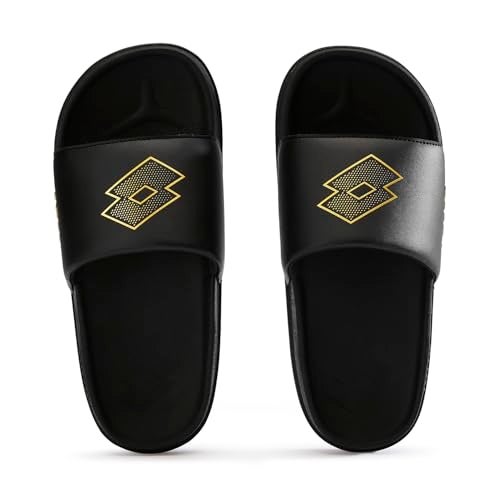 Lotto Women Enduro Plus Black Slides - Image 1