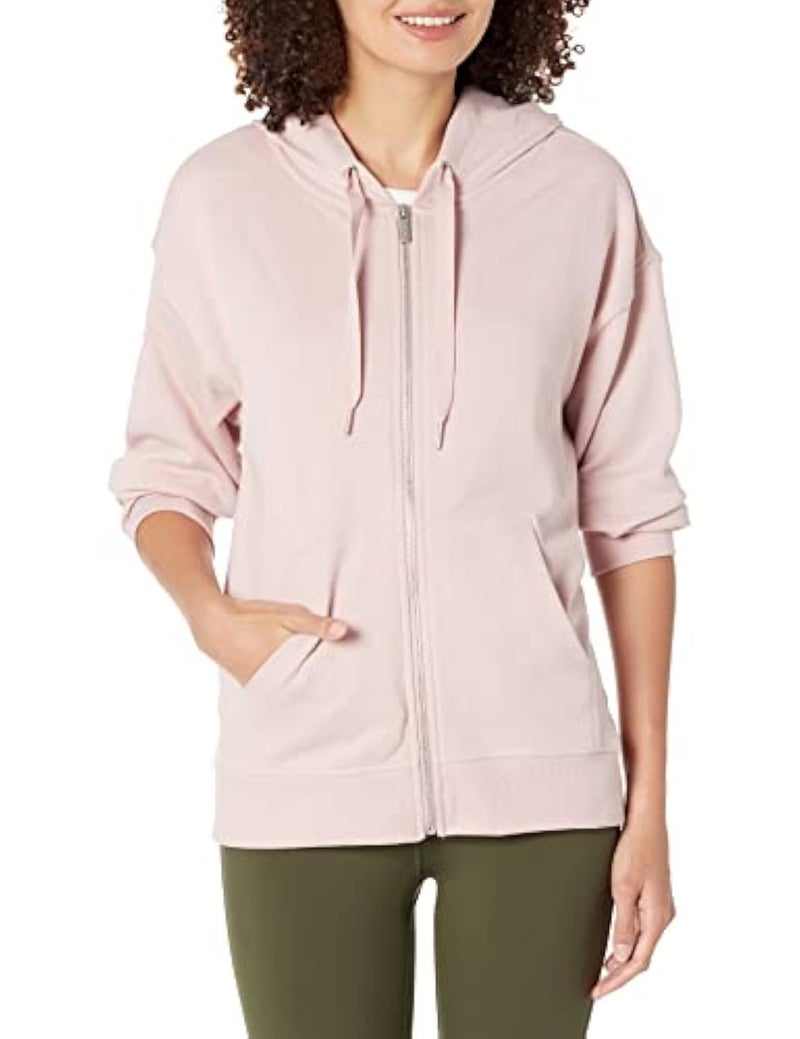Calvin Klein Performance Women's Eco French Terry Hoodie, Secret, X-Small - Image 5