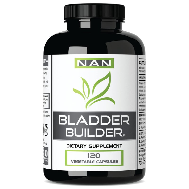 BLADDER BUILDER 120 Capsules For Recurring Bladder Discomfort and Urinary Tract Health Made in the USA