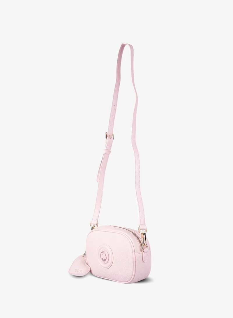 U.S. Polo Assn. POWDER U.S. Polo Assn. Women's Crossbody Bag, Ladies Shoulder Bag Handbag for Ladies Travel Bag for Girls Powder for Women | Best Price UAE