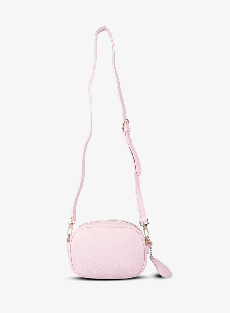 U.S. Polo Assn. POWDER U.S. Polo Assn. Women's Crossbody Bag, Ladies Shoulder Bag Handbag for Ladies Travel Bag for Girls Powder for Women | Best Price UAE