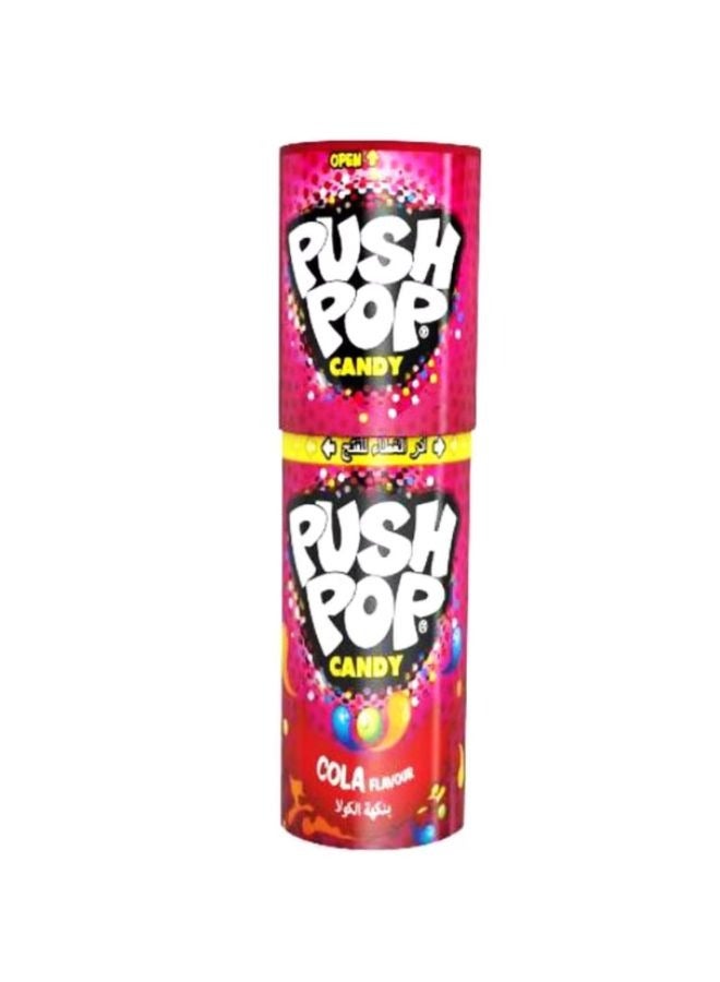 Bazooka Push Pop Blue Raspberry or Cola Candy 15g (1 Pc) - Image 2