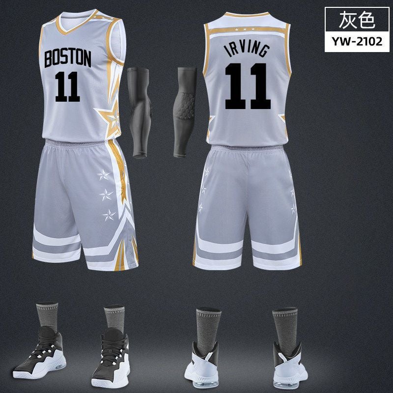 Basketball Uniform Suit For Male And Female College Students Summer Game Basketball Uniform Training Team Uniform Sports Vest Basketball Uniform - Image 1