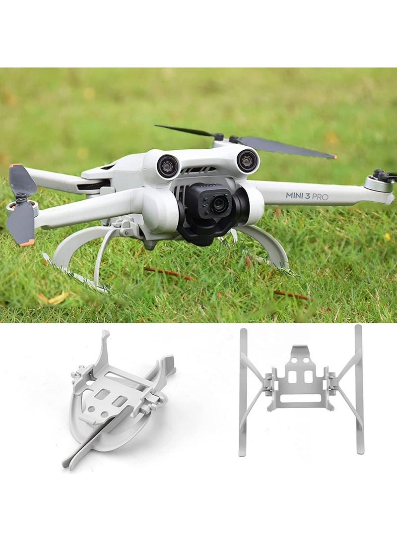 Barakah جهاز هبوط لطائرة DJI Mini 3 Pro، ساق هبوط قابلة للطي لطائرة Mini 3 Pro، ساق تمديد ارتفاع جهاز DJI Mini 3، ملحقات DJI Mini 3 Pro - Image 1