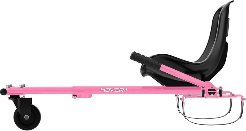 HOVER-1 Buggy Hoverboard Attachment - Compatible with Most 6.5" & 8" Electric Hoverboards, Hand-Operated Rear Wheel Control, Adjustable Frame & Straps, Easy Assembly & Install Hoverboard Go Kart - Image 4