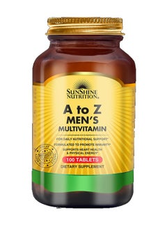 Nutrition A To Z Men's Multivitamin 100 Tablets