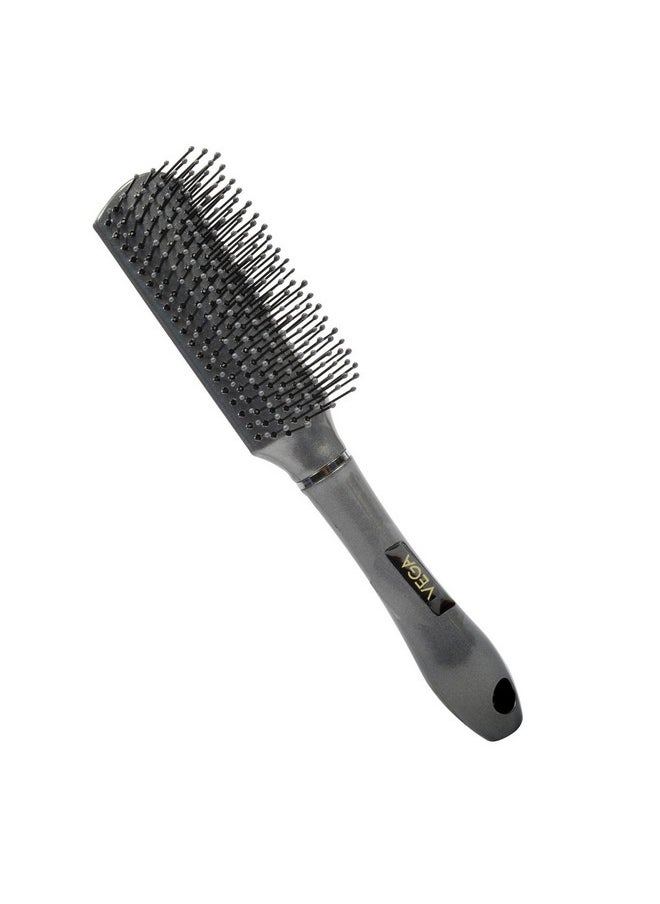 Vega Vega Flat Hair Brush (India's No. 1* Hair Brush Brand) For Men & Women, (E10-FB)  - Image 1