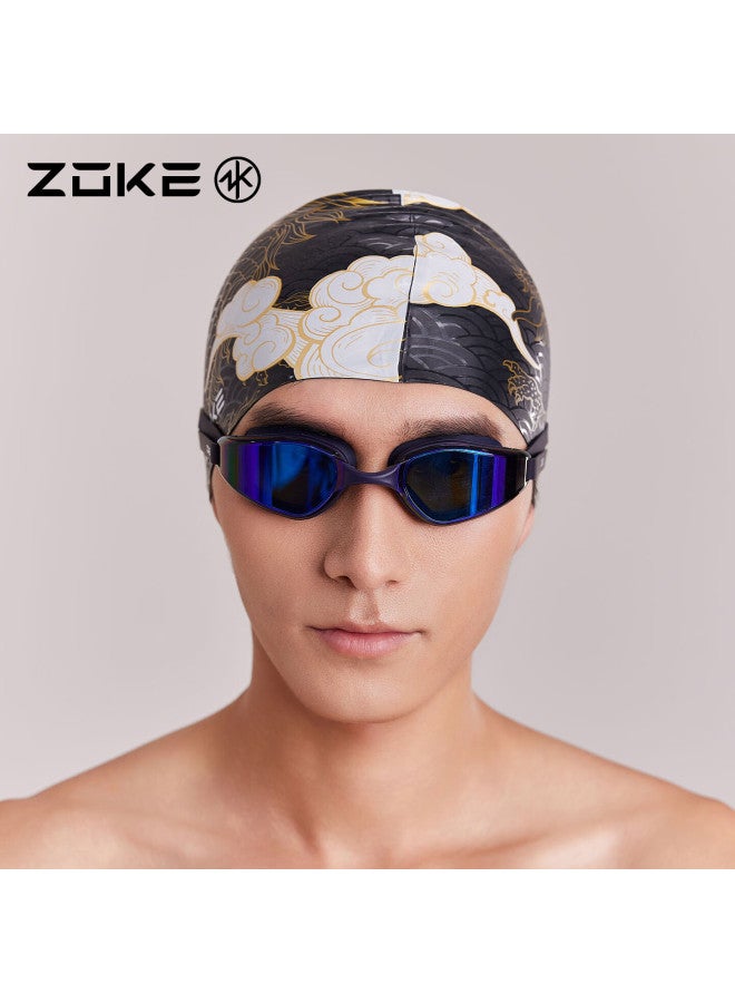 Zoke Adult Electroplated Swimming Goggles, Anti-fog, Anti-glare, High Definition Sports Swimming Gl 622501201-1 - Image 2