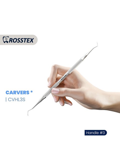 Dental Instrument Wall Carver fig.1 with handle no. 3