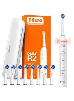 Bitvae Bitvae BVR2 Tooth Brush With 8 Heads And Travel Case  - Image 1