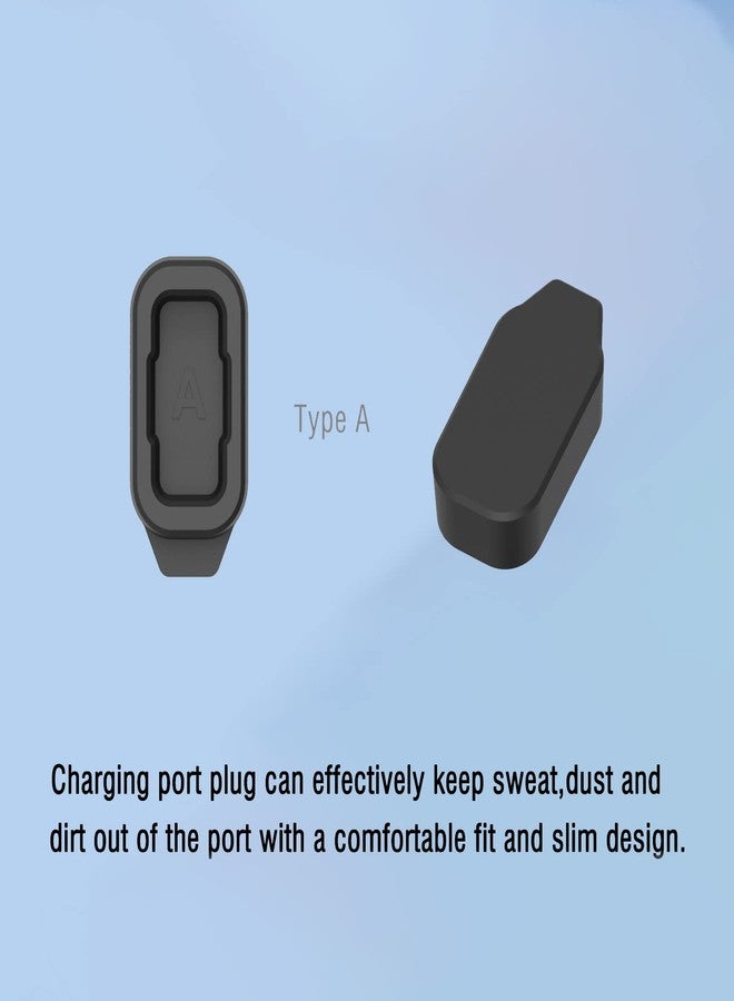 YwonShne Dust Plugs Compatible with COROS NOMAD/PACE PRO/PACE 3 / PACE 2 / VERTIX 2 / APEX PRO Watch Band Charging Port Protector Cover 10 Pieces Anti-dust Case Silicone Dustproof Cover Cap - Image 4