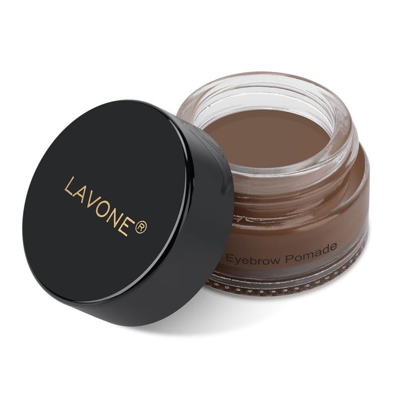 Eyebrow Pomade  Waterproof Brow Pomade for Longlasting ResultsSmudge Proof and Sweat Resistant FormulaNatural Eyebrow Makeup for All Skin Types and Tones  Brunette