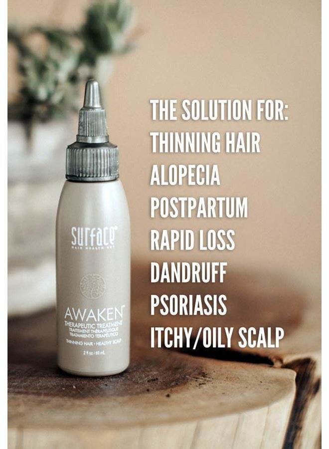 Surface Hair - Awaken Therapeutic Treatment - Natural Ingredients for Thinning Hair and a Healthy Scalp - 2 fl oz - Image 3