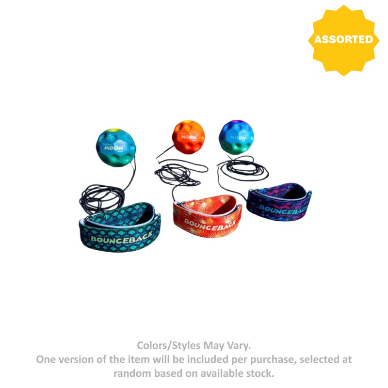 Waboba Bounceback Gradient Moon Ball with Wrist Strap (Assorted) - Image 2