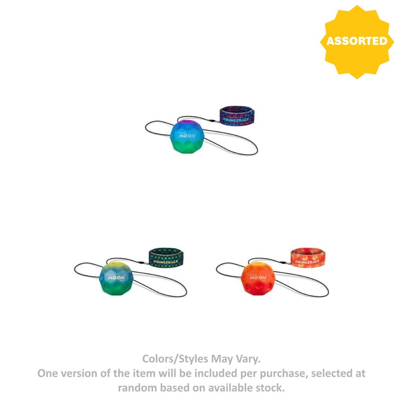 Waboba Bounceback Gradient Moon Ball with Wrist Strap (Assorted) - Image 3