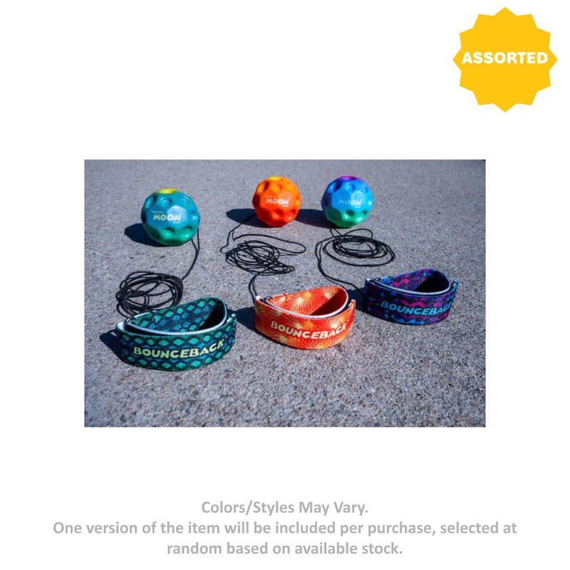 Waboba Bounceback Gradient Moon Ball with Wrist Strap (Assorted) - Image 4