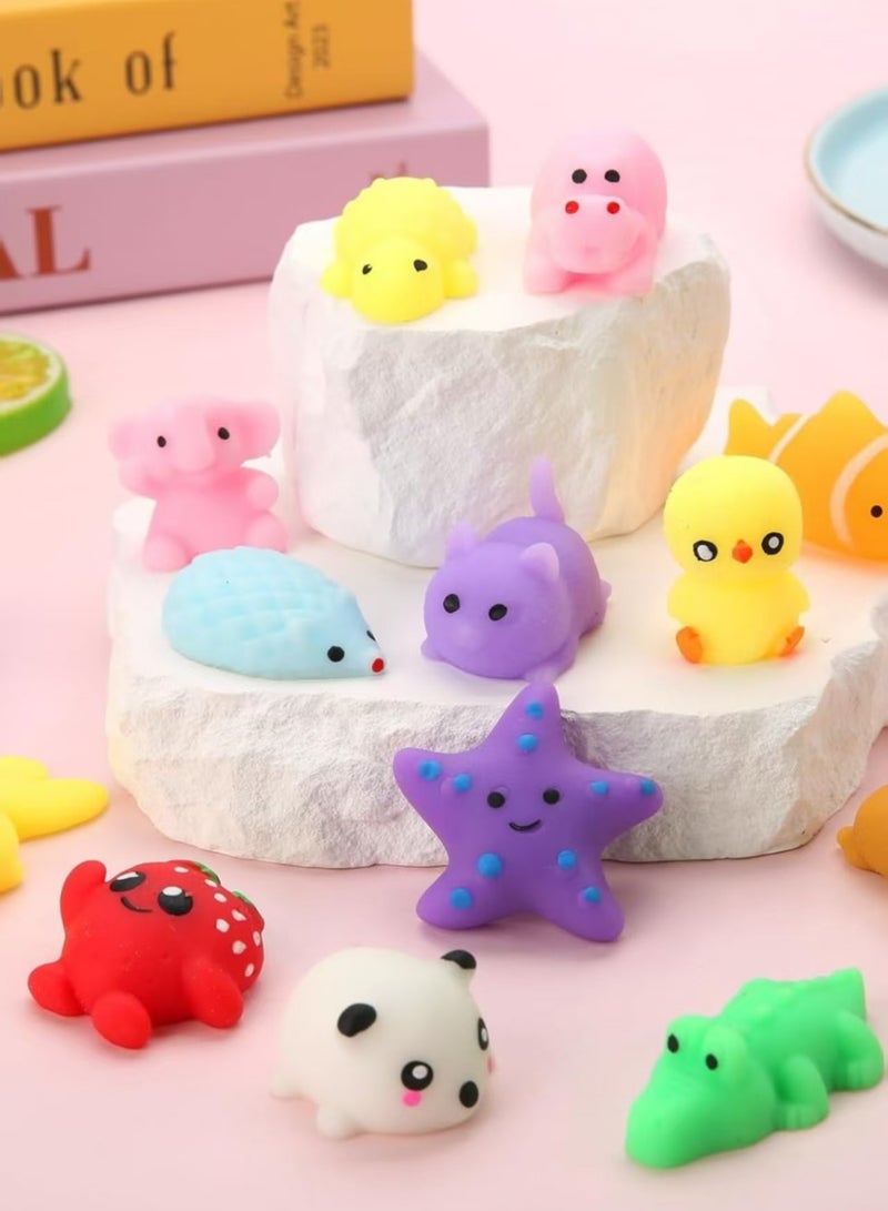 30 Pcs Squishy Toys, Kids Party Favors Mini Squishy Toy, Stress Relief Toys Squishies Bulk Toys, Classroom Prizes Birthday Party Gifts for Kids Adults - Image 2