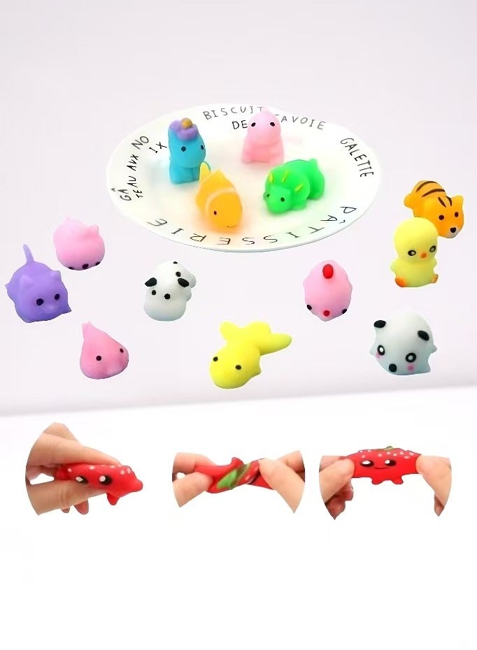 30 Pcs Squishy Toys, Kids Party Favors Mini Squishy Toy, Stress Relief Toys Squishies Bulk Toys, Classroom Prizes Birthday Party Gifts for Kids Adults - Image 4