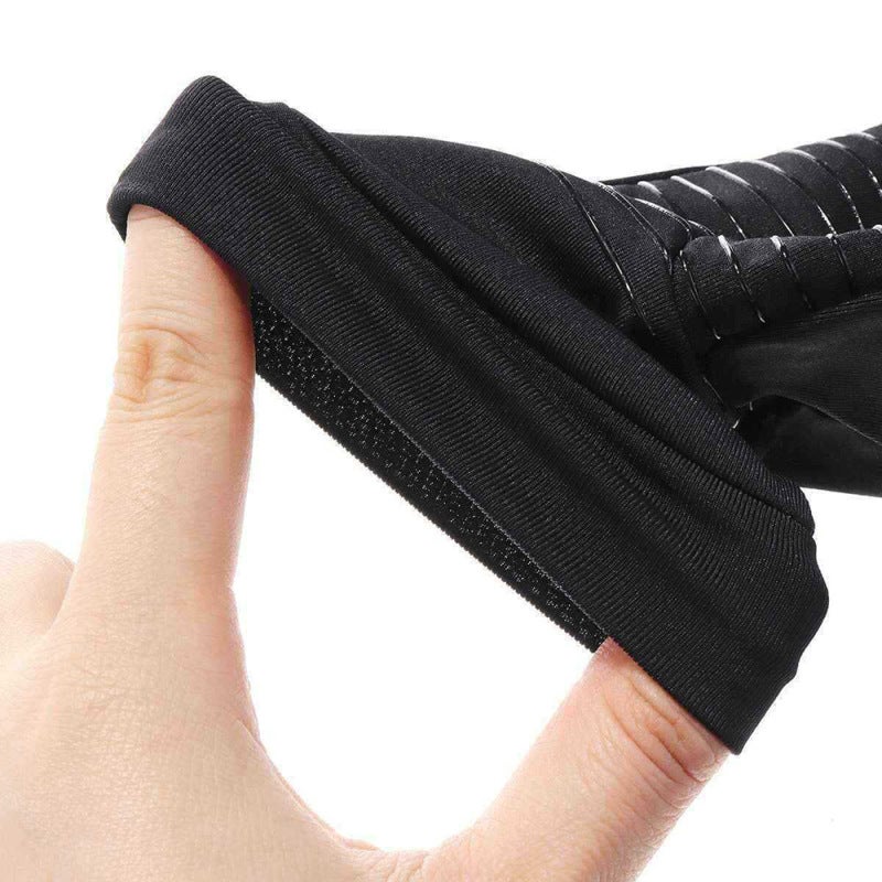 Copper Compression Arthritis Gloves: Size M Breathable Copper-Infused Nylon-Spandex - Reinforced Seams Pain Relief Gloves for Arthritis Sufferers, Men and Women - Image 4